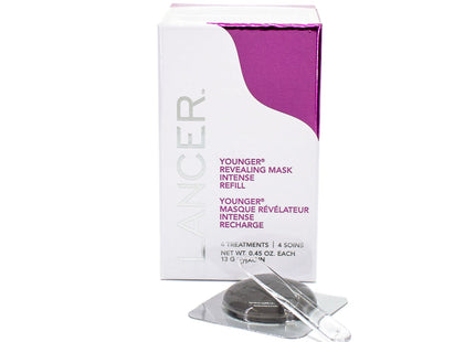 LANCER Younger Revealing Mask Intense Refill 4 X 0.45oz - Imperfect Box