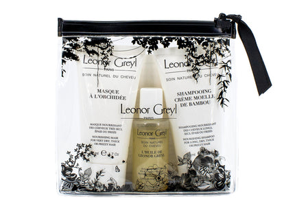 Leonor Greyl Luxury Travel Kit for Very Dry, Thick or Curly Hair - New