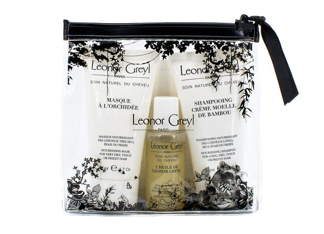 Leonor Greyl Luxury Travel Kit for Very Dry, Thick or Curly Hair - New