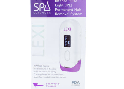 Spa Sciences LEXI IPL Permanent Hair Removal System - New