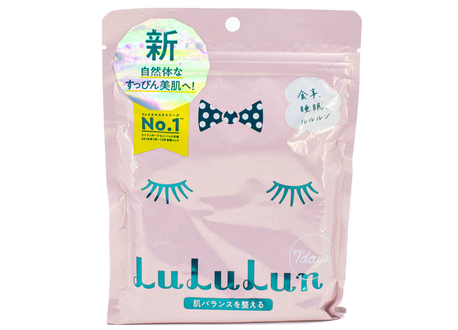 Lululun Restore Skin Balance Face Mask 7 Sheets - Imperfect Container