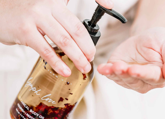Lymph Love Body Oil for Massage