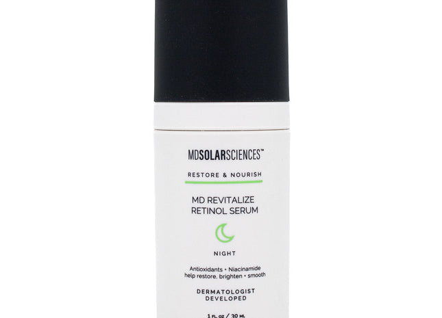 MDSOLARSCIENCES Revitalize Retinol Serum 1oz - Small Amount Missing