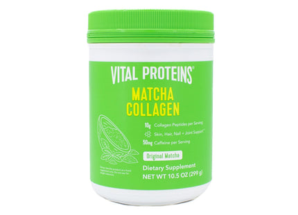 Vital Proteins Matcha Collagen Dietary Supplement ORIGINAL MATCHA 10.5oz - New