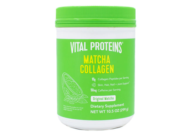 Vital Proteins Matcha Collagen Dietary Supplement ORIGINAL MATCHA 10.5oz - New