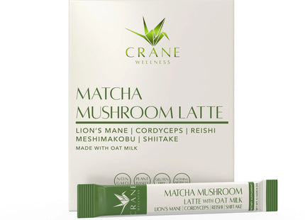 Matcha Mushroom Latte