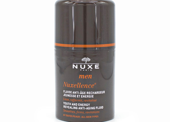 NUXE Men Nuxellence Youth and Enegry Revealing Anti-Aging Fluid 1.6oz - Imperfect Container