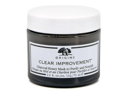 ORIGINS Clear Improvement Charcoal Honey Mask To Purify & Nourish 2.5oz - Missing Box