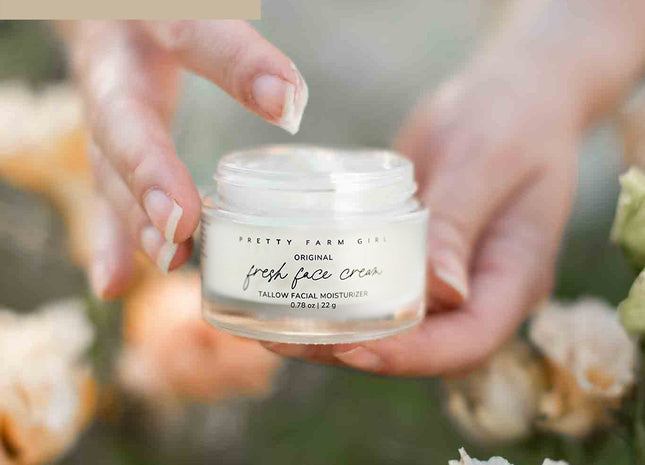 Original Fresh Face Cream Anti-Aging Tallow Facial Moisturizer