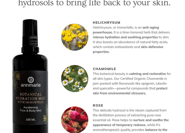 Botanical Hydration Mist With Immortelle (100ml)- Collective