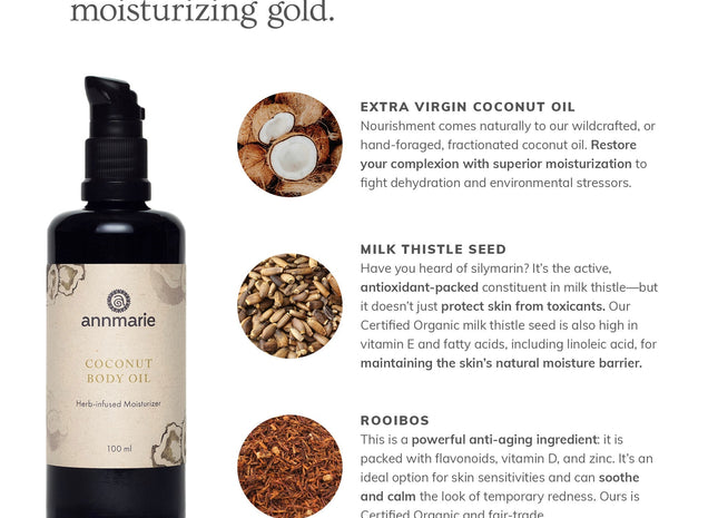 Coconut Body Oil (100ml)- Collective