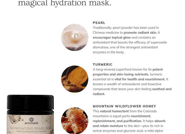 Illuminating Pearl Mask - Hydrating & Brightening Treatment (50ml)- Collective