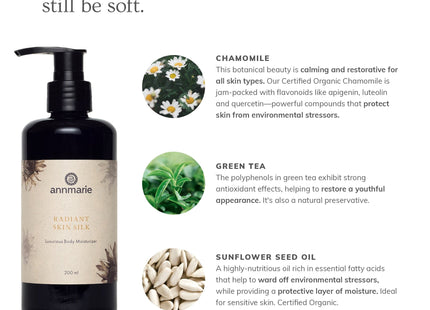 Radiant Skin Silk Body Lotion (200ml)- Collective