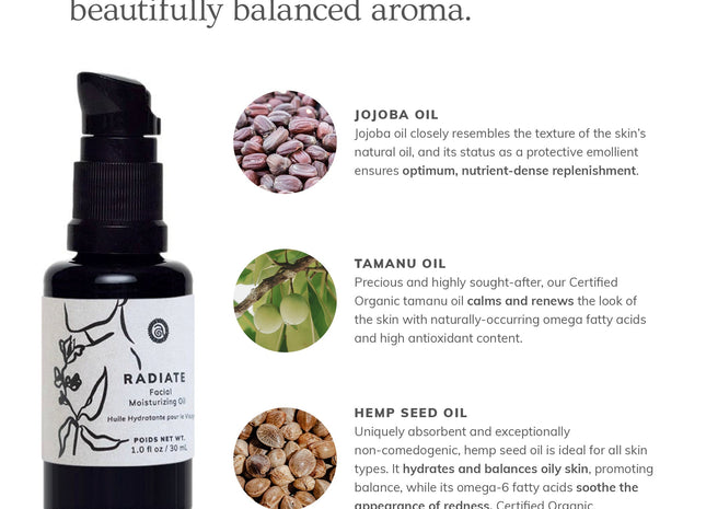 Radiate - Facial Moisturizing Oil (30 ml)- Collective