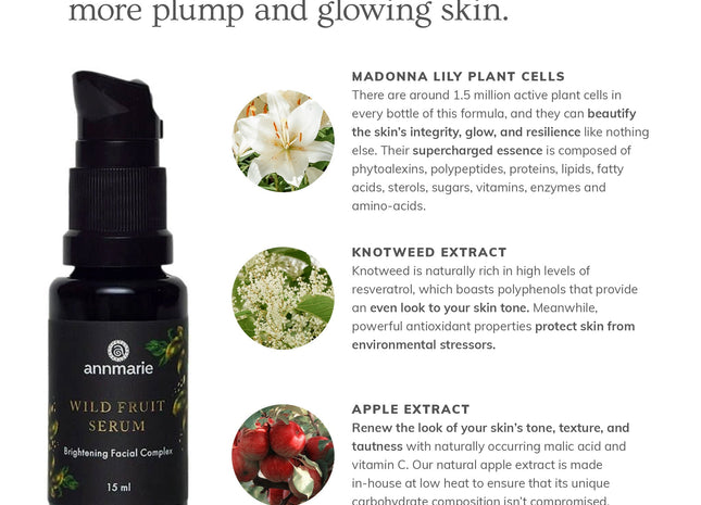 Wild Fruit Serum - Brightening Facial Complex (15ml)- Collective
