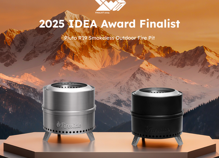 Pluto R19-SS Smokeless Outdoor Fire Pit -  Stainless Steel