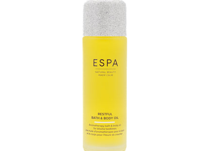 ESPA Restful Bath & Body Oil 3.3oz - Missing Box