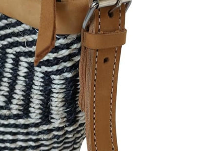 Small Balance Handcrafted Sisal Straw Crossbody Bag