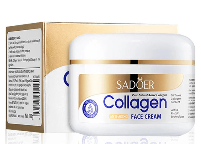 SADOER Collagen Firming Face Cream sknicare Moisturizing Hydrating Face Creams Faical Cream Beauty Face Skin Care Products
