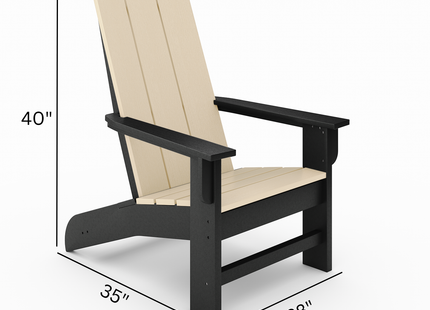 SoPoly Savannah Adirondack Chair