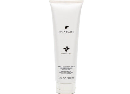 SUNDARI Omega 3 & White Birch Cream Cleanser for Dry Skin 4oz - Missing Box