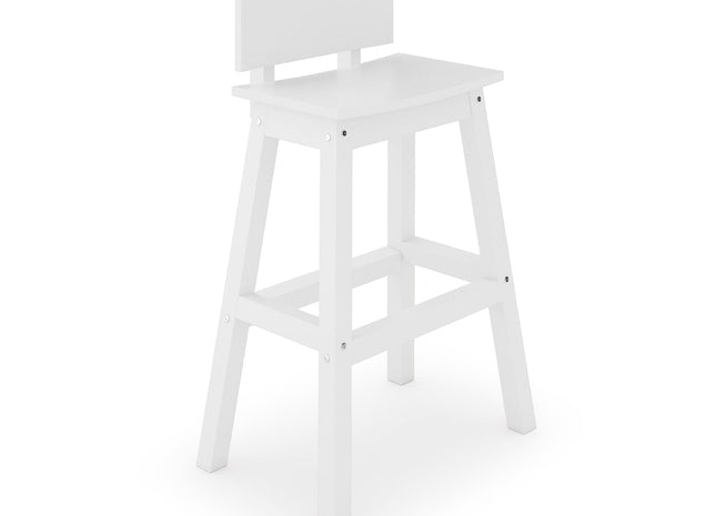 Saddle Bar Stool w/ Back