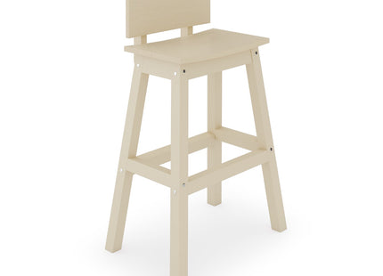 Saddle Bar Stool w/ Back