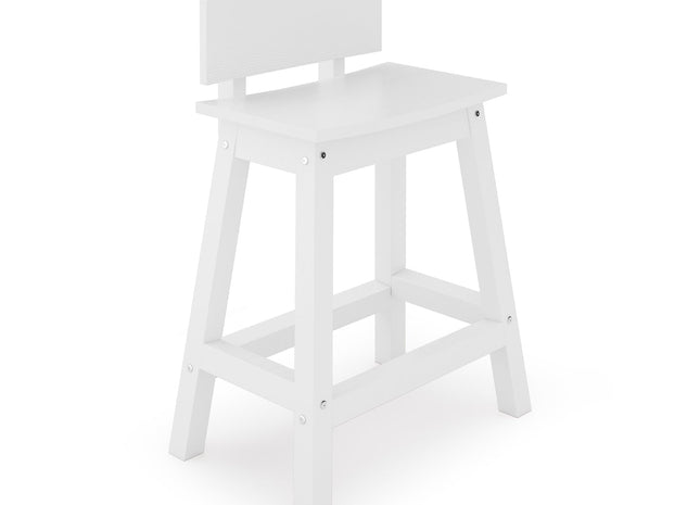 Saddle Counter Stool w/ Back