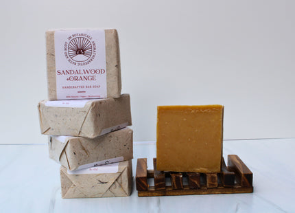 Sandalwood + Orange Handcrafted Soap