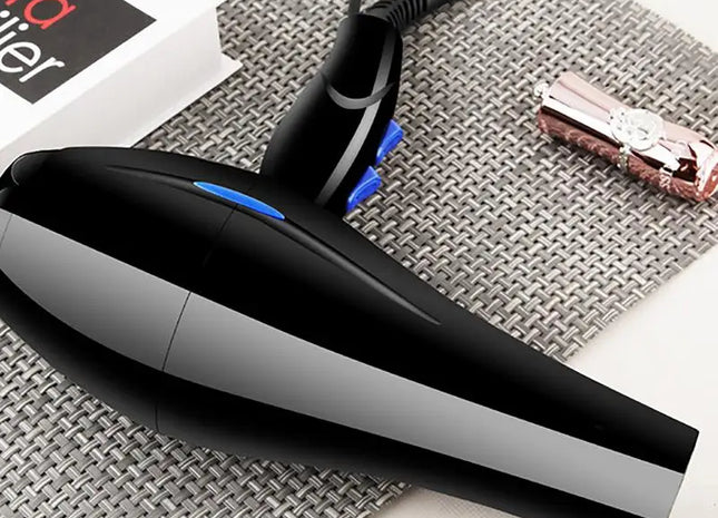 2200W Powerful Hair Dryer with Nozzle Tail Comb Flat