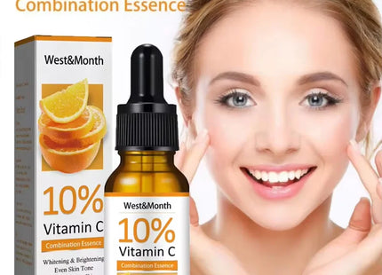 Vitamin C Serum for Face Hyaluronic Acid Lighten Age Black Spots Sunburn Anti-oxidation Wrinkle Remove Shrink Pore Skin Care