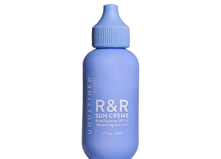 UNDEFINED Beauty R&R All Skin Types Sun Cream SPF 50 1.7 fl oz - New