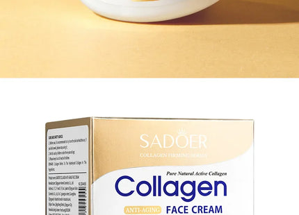 SADOER Collagen Firming Face Cream sknicare Moisturizing Hydrating Face Creams Faical Cream Beauty Face Skin Care Products