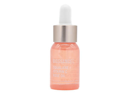 BIOSSANCE Squalane + Vitamin C Rose Oil 0.4oz - Imperfect Box
