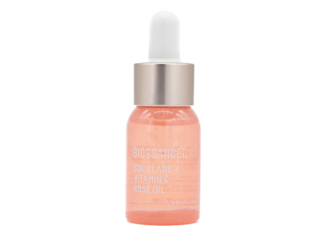 BIOSSANCE Squalane + Vitamin C Rose Oil 0.4oz - Imperfect Box