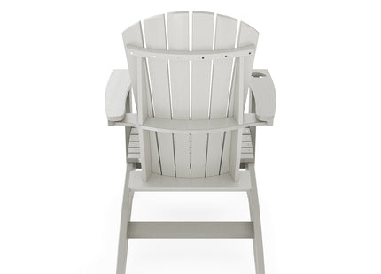 SoPoly St Simons Curved Back Adirondack Chair