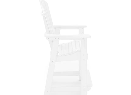 SoPoly St Simons Fan Back Counter Chair (Premium)