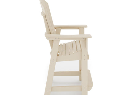 SoPoly St Simons Fan Back Counter Chair (Premium)