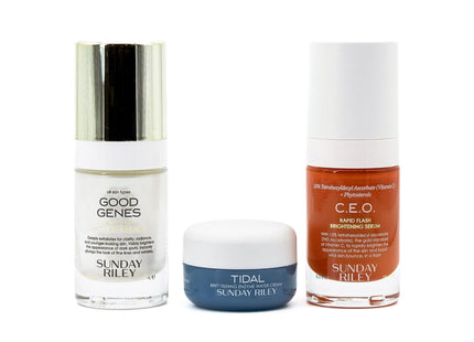 Sunday Riley Bright Young Thing Visible Skin Brightening Kit - New