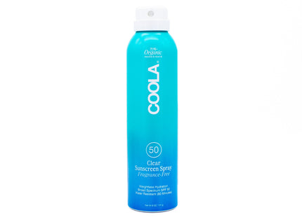 COOLA Clear Sunscreen Spray SPF 50 6oz - New