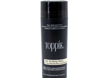 TOPPIK Hair Building Fibers LT BLONDE 0.97oz - Small Amount Missing