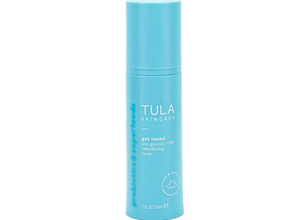 TULA Get Toned Pro-Glycolic 10 Resurfacing Toner 1oz - New