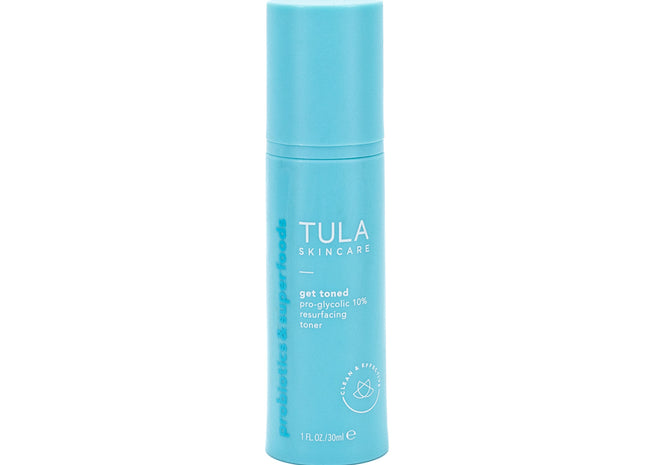 TULA Get Toned Pro-Glycolic 10 Resurfacing Toner 1oz - New