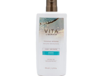 VITA LIBERATA Clear Tanning Mousse MEDIUM 6.76oz - Small Amount Missing