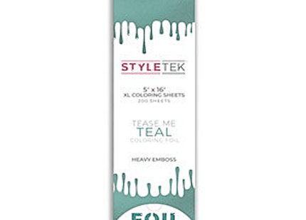 Styletek Tease Me Teal Balayage XL Sheets 200ct 5x16
