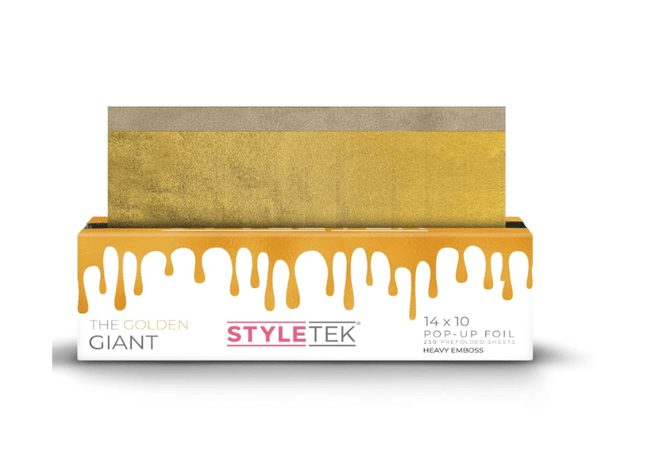 Styletek The Golden Giant 14x10 250ct Mega Wide Heavy Texture Foil Sheets