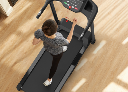 Foldable Treadmill 2.5HP Electric Folding Treadmill Running Walking Machine for Home Gym, Max 265 LBS Weight Capacity