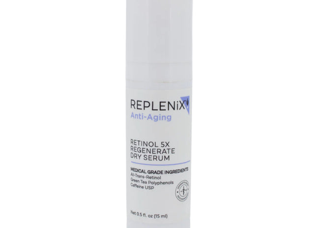 REPLENiX Retinol 5X Regenerate Dry Serum 0.5oz - New