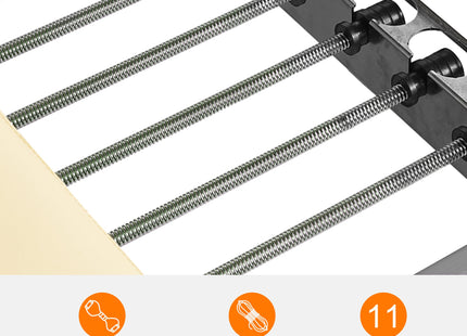 Pilates Reformer Machine for Home Gym Workout, Foldable Pilates Equipment with High Strength Alloy Springs for Beginners, Up to 330lbs,Beige