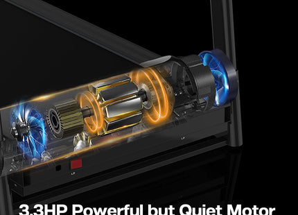 Foldable Treadmill with Incline, Folding Treadmill for Home Electric Treadmill Workout Running Machine, Handrail Controls Speed, Pulse Monitor,APP